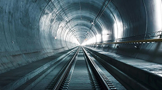 Impressive tunnel system